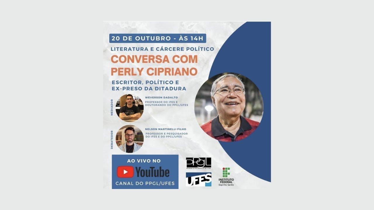 Literatura e Cárcere político: conversa com Perly Cipriano